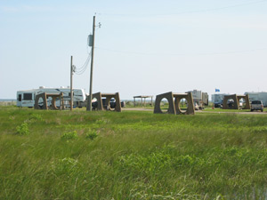 another view of the old Galveston Campground